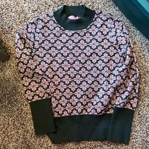 Kate Spade Green and Pink Sweater